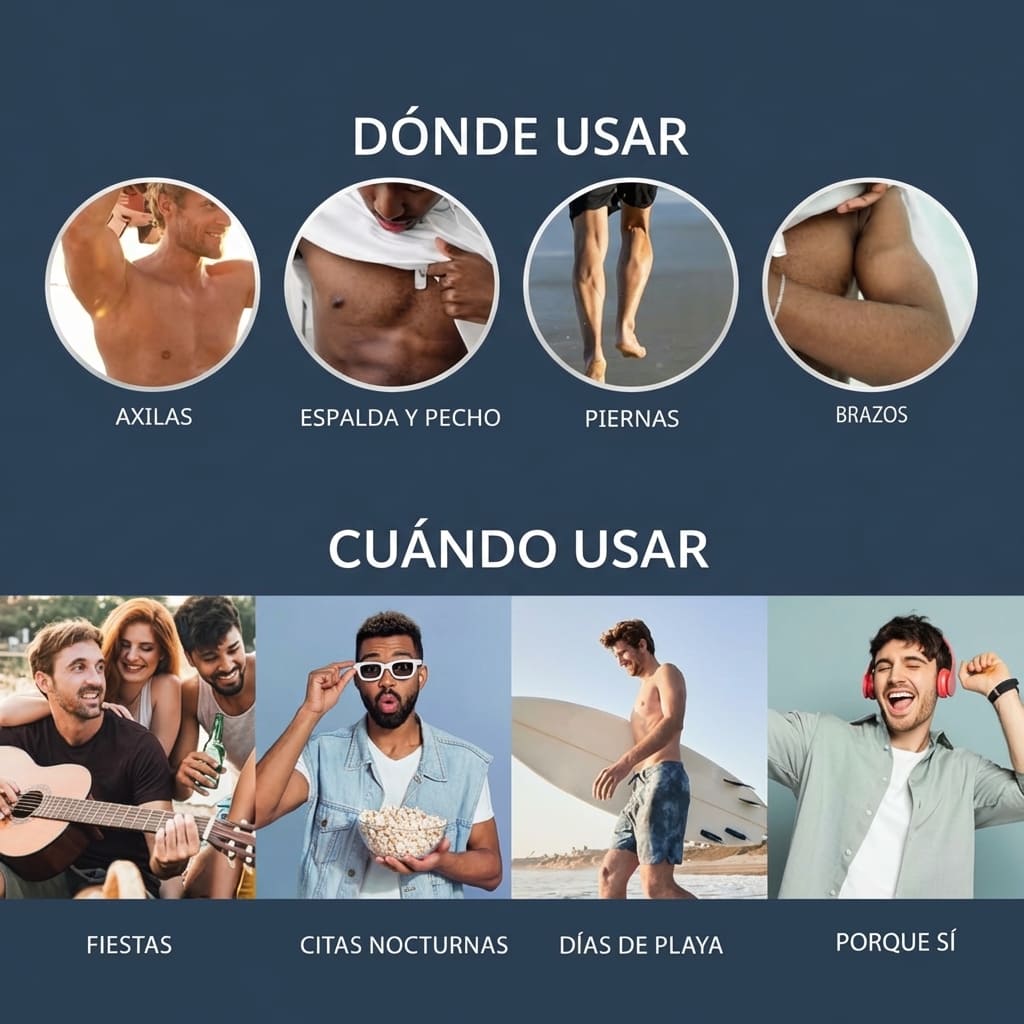 CREMA DEPILATORIA SIN CUCHILLA